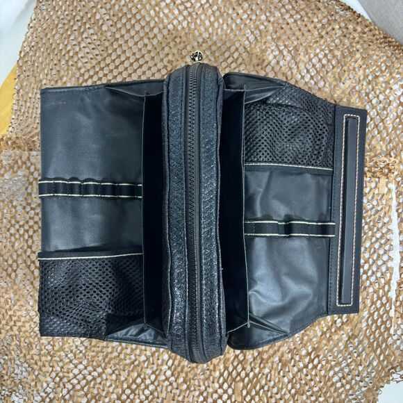 Henry Charles Michele Black | Large Deluxe Cosmetic Clutch | Retail $166 - Picture 9 of 14